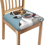 Drawing Jack Russell Terrier Print Chair Cushion Cover