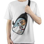 Drawing Jack Russell Terrier Print Chest Bag