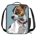 Drawing Jack Russell Terrier Print Crossbody Lunch Bag
