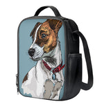 Drawing Jack Russell Terrier Print Crossbody Lunch Bag