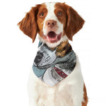 Drawing Jack Russell Terrier Print Dog Bandana