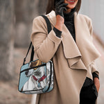 Drawing Jack Russell Terrier Print Double Strap Bible Bag