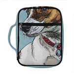 Drawing Jack Russell Terrier Print Front Pocket Bible Bag