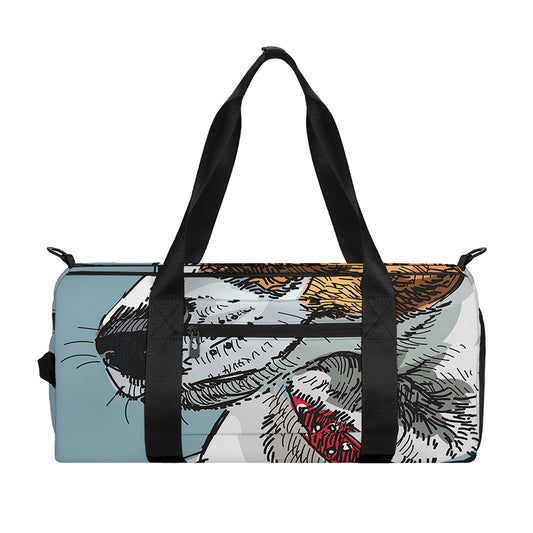 Drawing Jack Russell Terrier Print Gym Bag