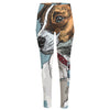 Drawing Jack Russell Terrier Print High-Waisted Pocket Leggings