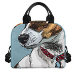 Drawing Jack Russell Terrier Print Insulated Lunch Bag