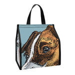 Drawing Jack Russell Terrier Print Insulated Lunch Tote