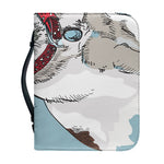 Drawing Jack Russell Terrier Print Leather Bible Cover