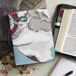 Drawing Jack Russell Terrier Print Leather Bible Cover