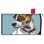 Drawing Jack Russell Terrier Print Mailbox Cover