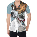 Drawing Jack Russell Terrier Print Men's Shirt