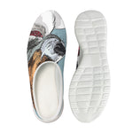 Drawing Jack Russell Terrier Print Mesh Casual Shoes