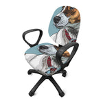 Drawing Jack Russell Terrier Print Office Chair Cover