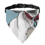 Drawing Jack Russell Terrier Print Over The Collar Dog Bandana