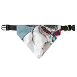 Drawing Jack Russell Terrier Print Over The Collar Dog Bandana