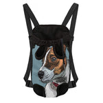 Drawing Jack Russell Terrier Print Pet Carrier Backpack