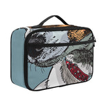 Drawing Jack Russell Terrier Print Portable Lunch Bag