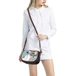 Drawing Jack Russell Terrier Print Saddle Bag