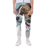 Drawing Jack Russell Terrier Print Scuba Joggers