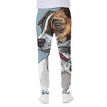 Drawing Jack Russell Terrier Print Scuba Joggers