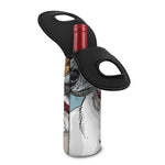 Drawing Jack Russell Terrier Print Single Neoprene Wine Tote