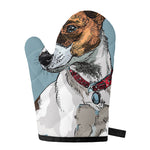 Drawing Jack Russell Terrier Print Single Oven Mitt