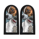 Drawing Jack Russell Terrier Print Skillet Handle Cover