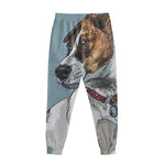 Drawing Jack Russell Terrier Print Sweatpants