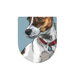 Drawing Jack Russell Terrier Print Toilet Lid Cover