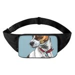 Drawing Jack Russell Terrier Print Waist Bag