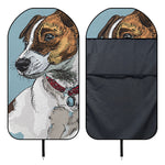 Drawing Jack Russell Terrier Print Waterproof Car Seat Cover