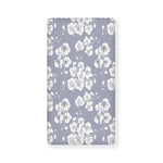 Drawing Orchid Pattern Print Baby Crib Sheet