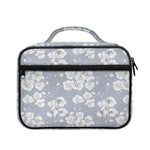 Drawing Orchid Pattern Print Briefcase Bible Bag