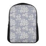 Drawing Orchid Pattern Print Casual Backpack