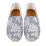 Drawing Orchid Pattern Print Casual Shoes
