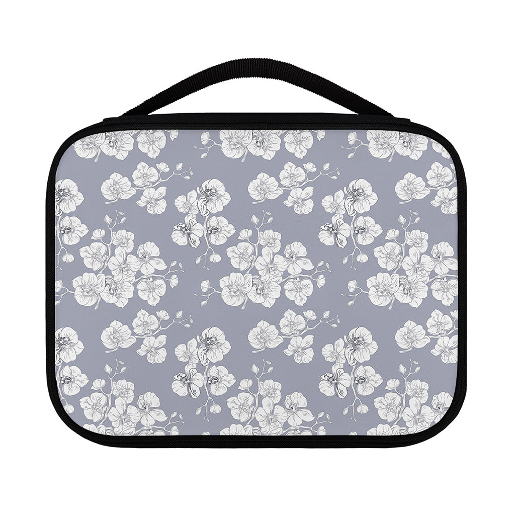Drawing Orchid Pattern Print Classic Bible Case