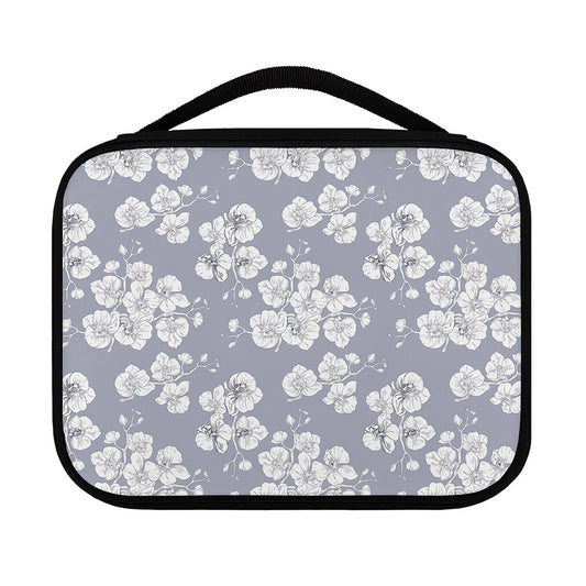Drawing Orchid Pattern Print Classic Bible Case