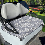 Drawing Orchid Pattern Print Golf Cart Seat Cover