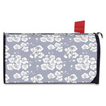 Drawing Orchid Pattern Print Mailbox Cover