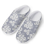 Drawing Orchid Pattern Print Mesh Casual Shoes