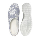 Drawing Orchid Pattern Print Mesh Casual Shoes