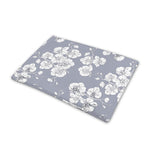 Drawing Orchid Pattern Print Pet Cooling Mat Cover