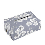 Drawing Orchid Pattern Print Rectangle Tissue Box Cover