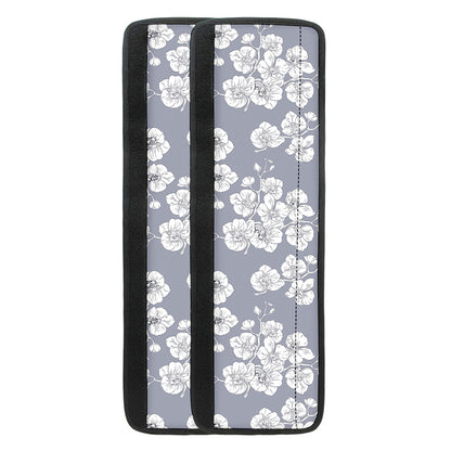 Drawing Orchid Pattern Print Refrigerator Handle Covers