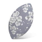 Drawing Orchid Pattern Print Rugby Ball