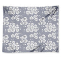 Drawing Orchid Pattern Print Tapestry