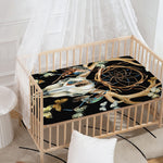 Dreamcatcher Deer Skull Print Baby Crib Sheet