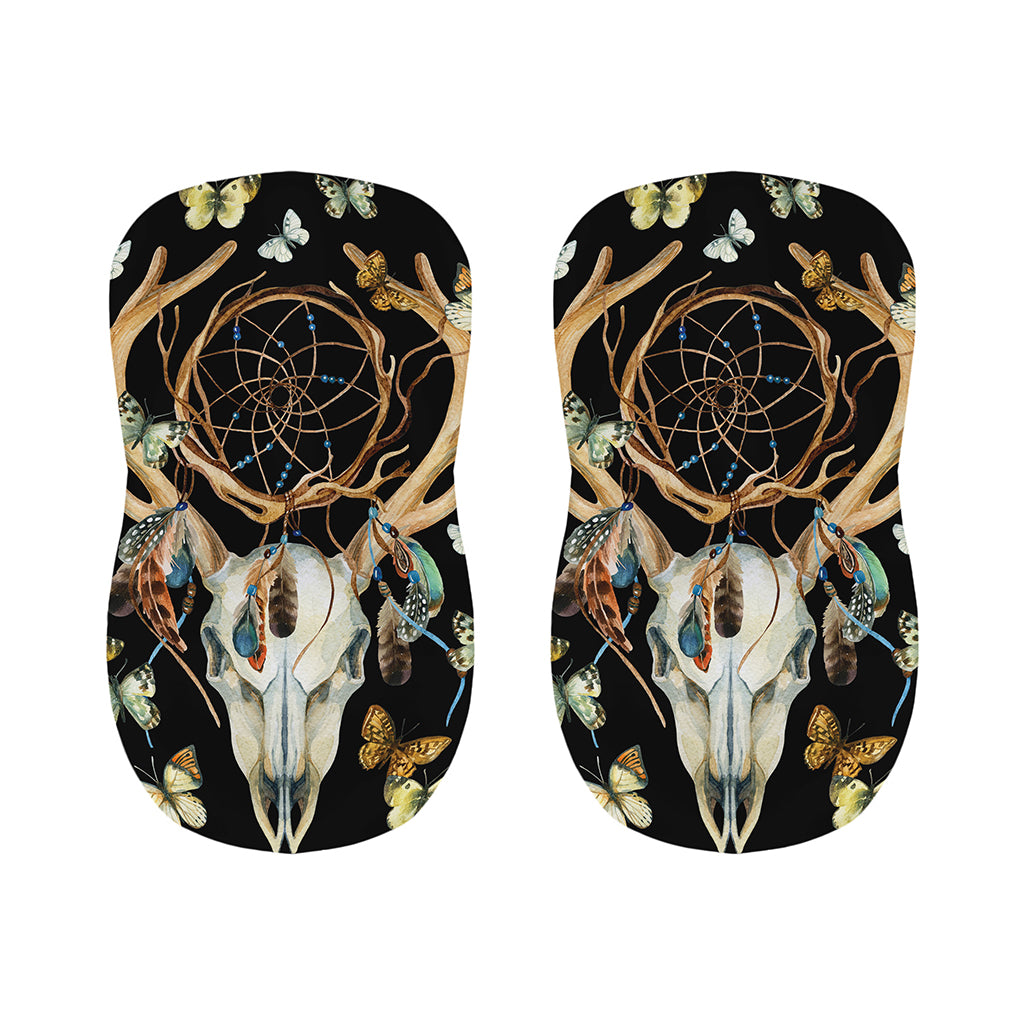 Dreamcatcher Deer Skull Print Bar Stool Covers