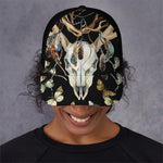 Dreamcatcher Deer Skull Print Baseball Cap