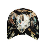 Dreamcatcher Deer Skull Print Baseball Cap